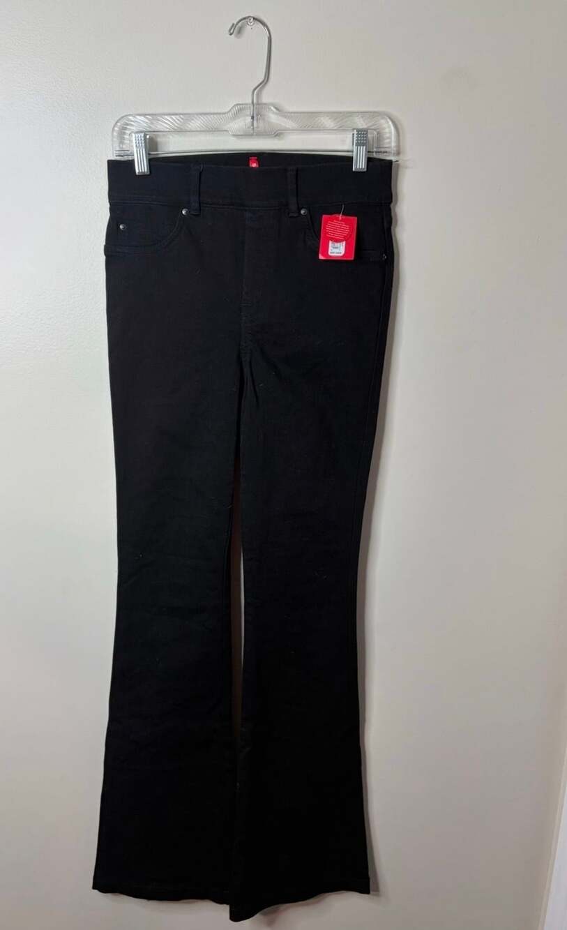 Spanx ReDefine High Waist Flare Jeans Black